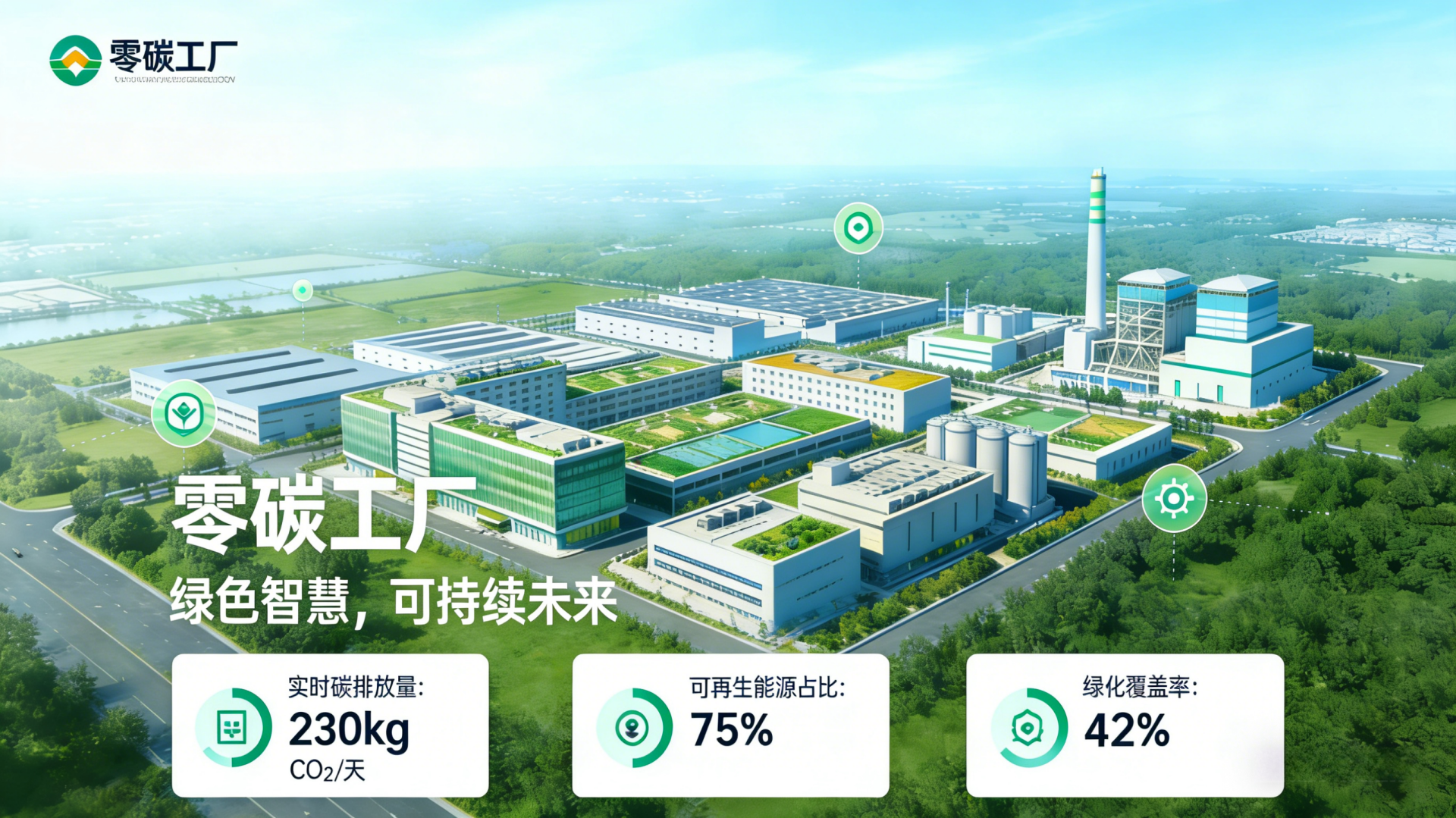 零碳工厂“能碳大脑”