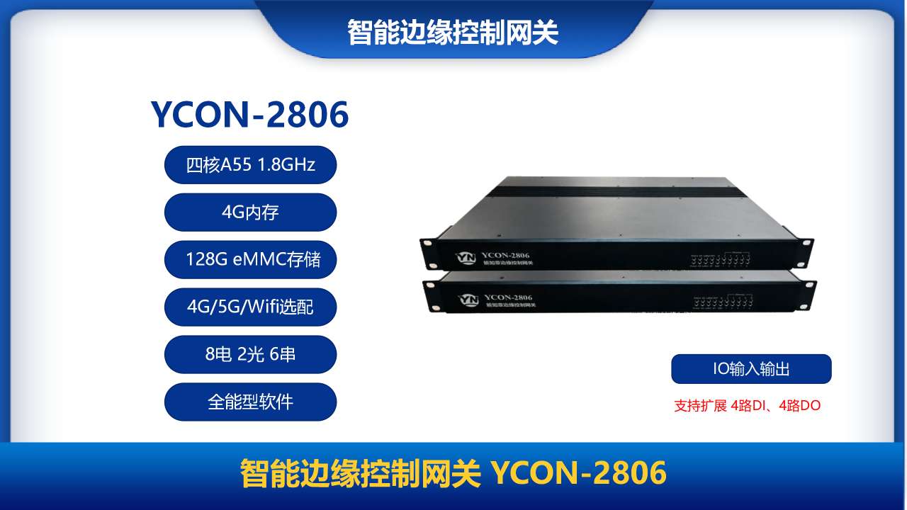 能如意边缘控制网关 YCON-2806