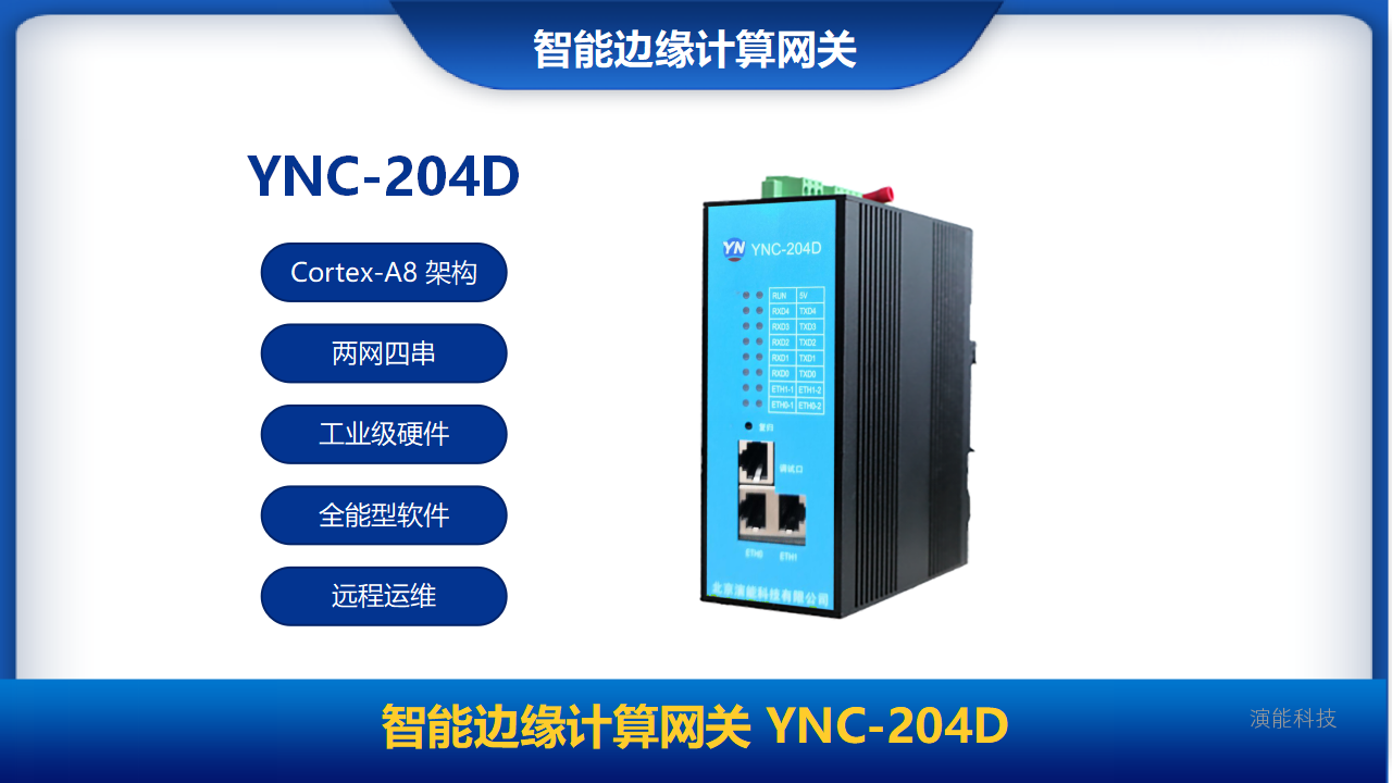 智能边缘计算网关YNC-204D